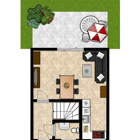 Duenenhaeuser Haus 3 *