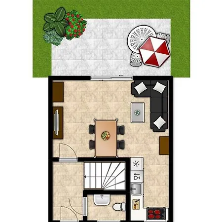 Duenenhaeuser Haus 3 Holiday home *
